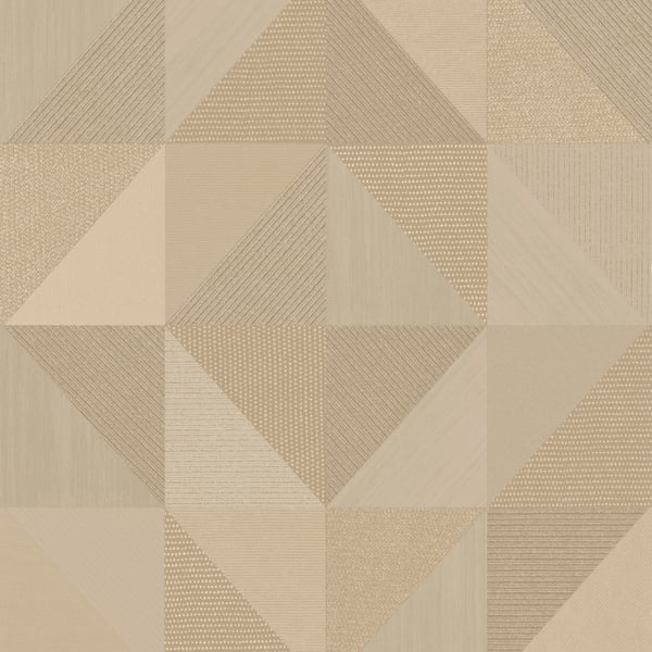 Geometrico Congo wallpaper in orange color - pattern number IT32413 - by Galerie in the Italian Textures 4 collection