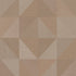 Geometrico Congo wallpaper in rame color - pattern number IT32414 - by Galerie in the Italian Textures 4 collection