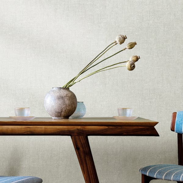 Intreccio Congo wallpaper in grey color - pattern number IT32461 - by Galerie in the Italian Textures 4 collection