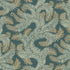 Bombes Fernery Wallpaper in teal & orange highlights color - pattern number JMW1001.31.0 - by Kravet in the Josephine Munsey Portfolio I collection