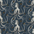 Octopoda Wallpaper in deep sea blue color - pattern number JMW1002.01.0 - by Kravet in the Josephine Munsey Portfolio I collection