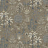 Cynthia Wallpaper in mushroom and blue color - pattern number JMW1023.11.0 - by Kravet in the Josephine Munsey Portfolio II collection