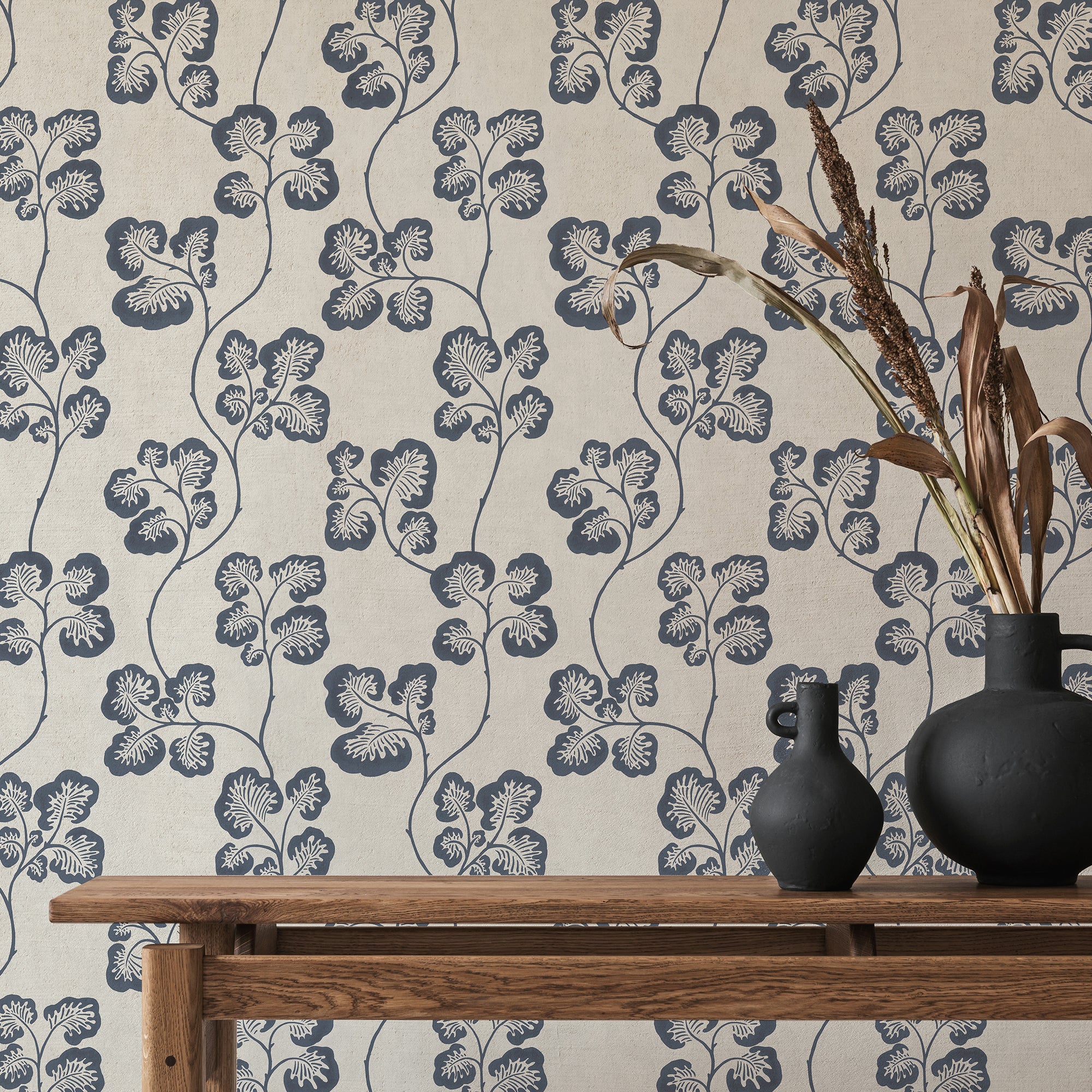 Cabbage Check Wallpaper in bude blue color - pattern number JMW1024.41.0 - by Kravet in the Josephine Munsey Maitland collection