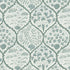 Sowerby Wallpaper in osney blue and cotswold white color - pattern number JMW1029.11.0 - by Kravet in the Josephine Munsey Maitland collection