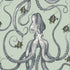 Octopoda Grand Wallpaper in radmoor blue color - pattern number JMW1030.21.0 - by Kravet in the Josephine Munsey Maitland collection