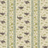 Ostrich Stripe Wallpaper in cream and green color - pattern number JMW1032.41.0 - by Kravet in the Josephine Munsey Maitland collection