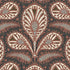 Ikat Clover Wallpaper in red and ink color - pattern number JMW1034.01.0 - by Kravet in the Josephine Munsey Juniper collection