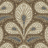 Ikat Clover Wallpaper in brown color - pattern number JMW1034.21.0 - by Kravet in the Josephine Munsey Juniper collection