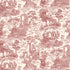 Islet Hopping Toile Wallpaper in red color - pattern number JMW1038.21.0 - by Kravet in the Josephine Munsey Juniper collection