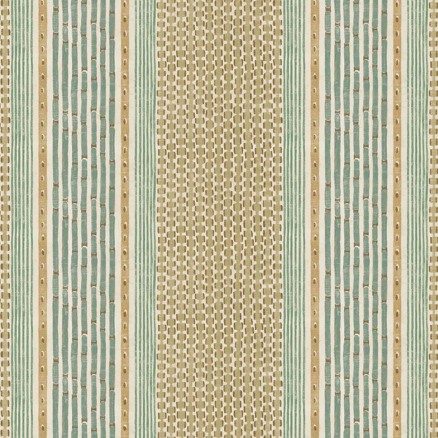 Rita Stripe Wallpaper in quince and petrol color - pattern number JMW1042.01.0 - by Kravet in the Josephine Munsey Juniper collection