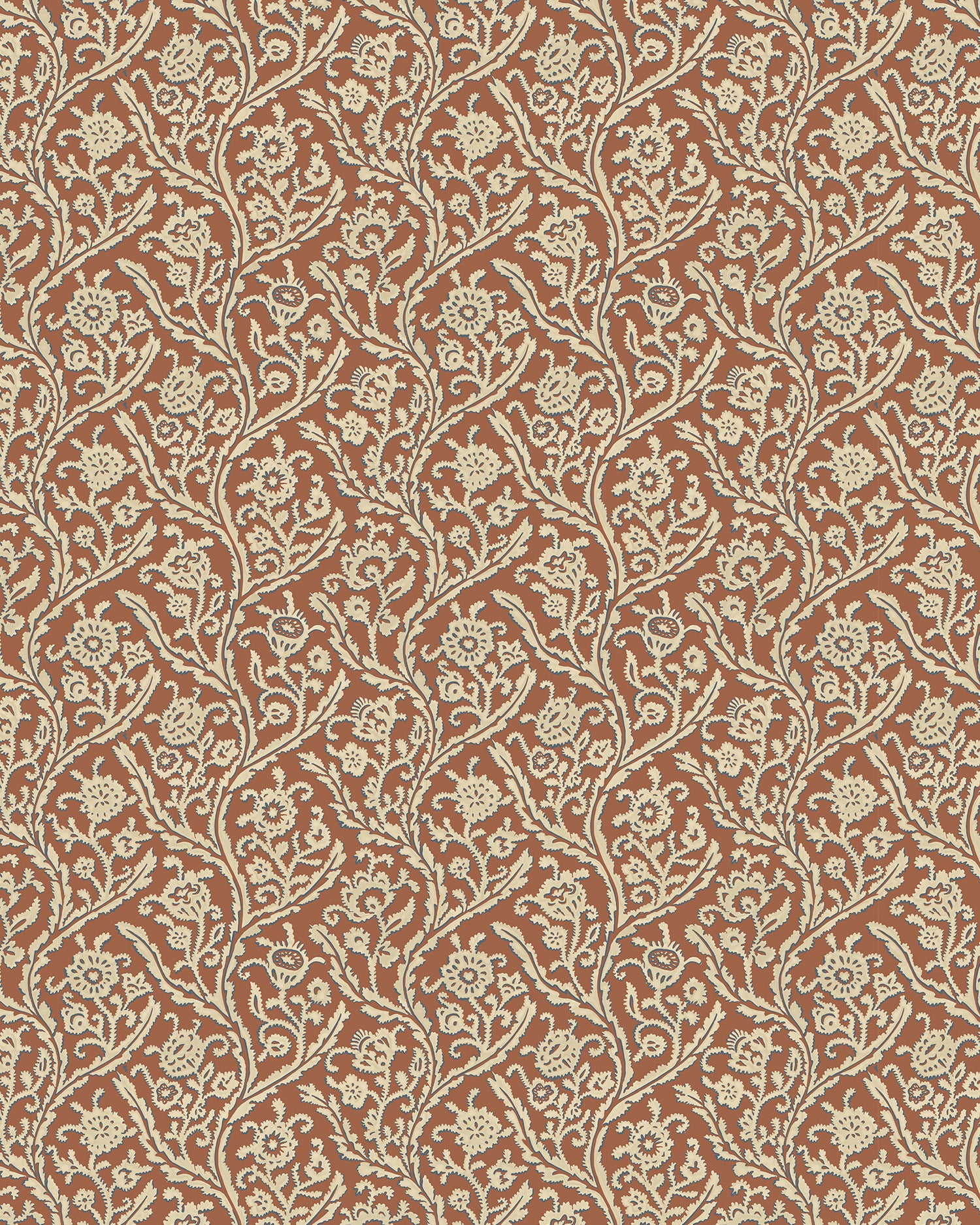 Letti Wallpaper in red color - pattern number JMW1044.21.0 - by Kravet in the Josephine Munsey Alma collection