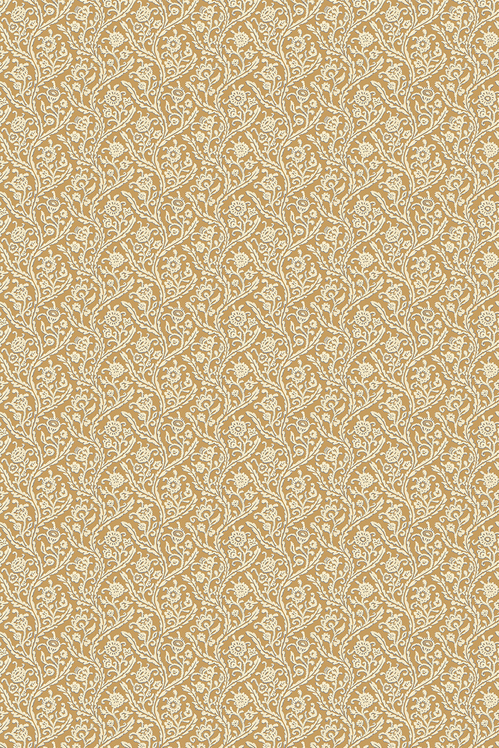Letti Wallpaper in mustard and yellow color - pattern number JMW1044.31.0 - by Kravet in the Josephine Munsey Alma collection