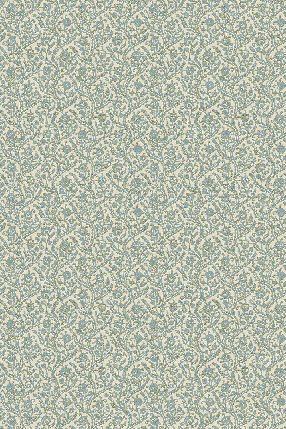 Letti Wallpaper in mid blue color - pattern number JMW1044.51.0 - by Kravet in the Josephine Munsey Alma collection