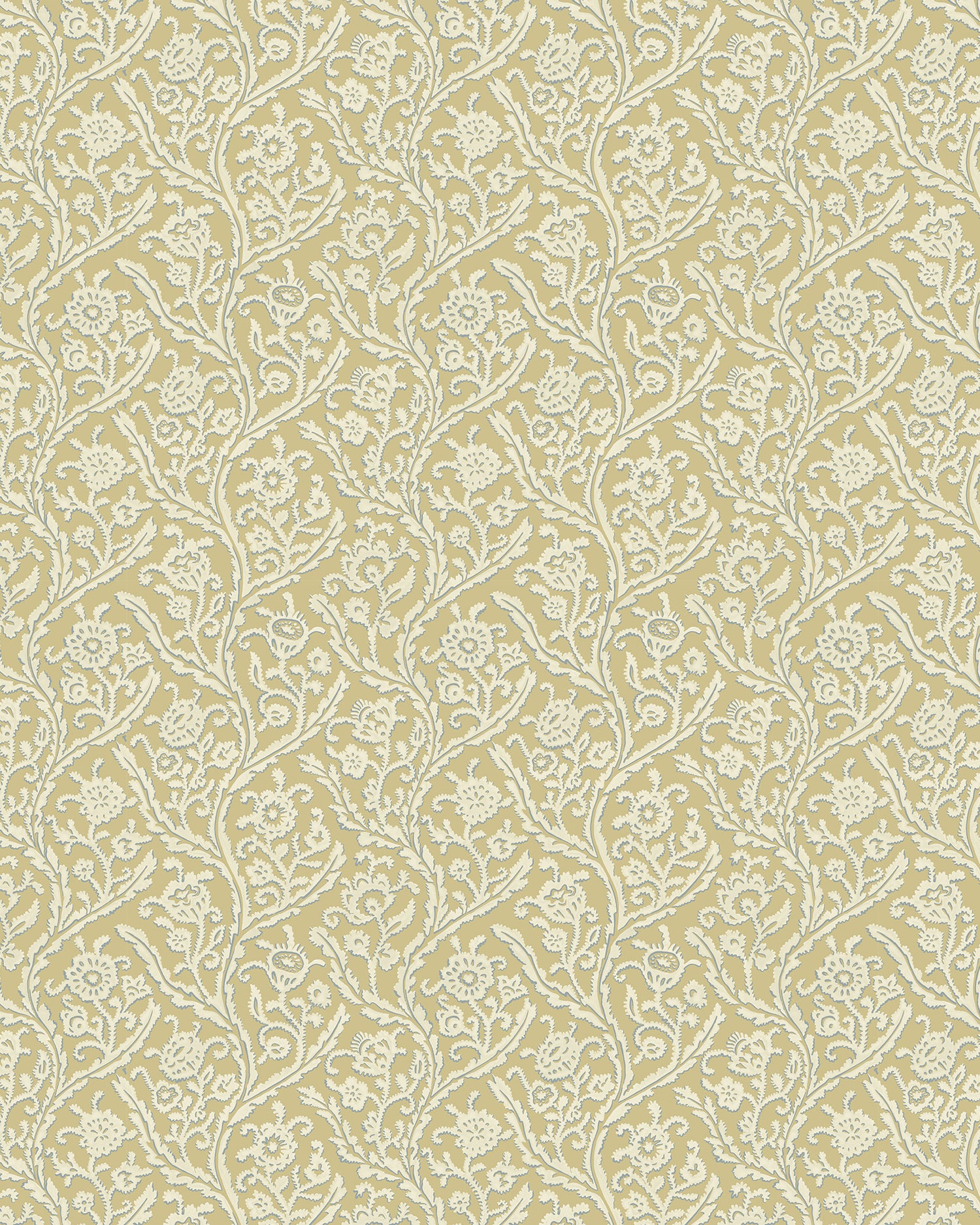 Letti Wallpaper in light yellow color - pattern number JMW1044.71.0 - by Kravet in the Josephine Munsey Alma collection