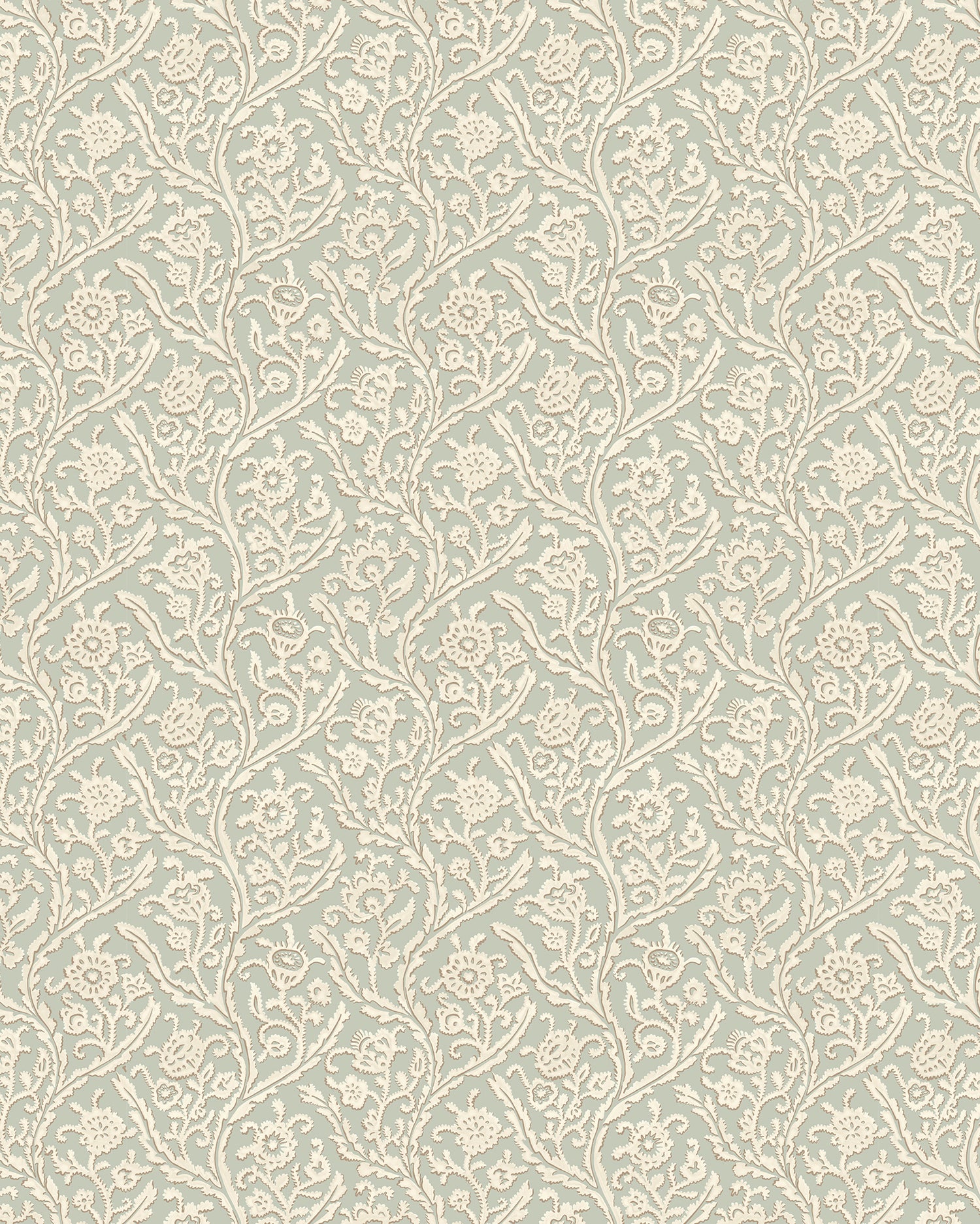 Letti Wallpaper in soft blue color - pattern number JMW1044.81.0 - by Kravet in the Josephine Munsey Alma collection