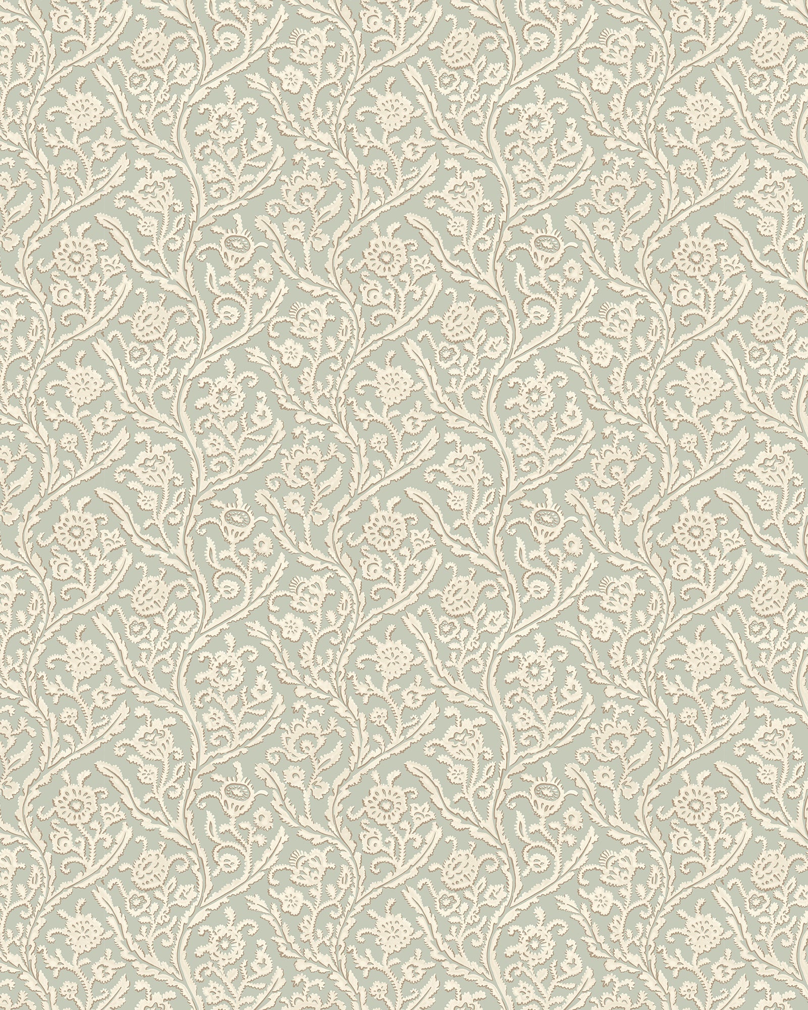 Letti Wallpaper in soft blue color - pattern number JMW1044.81.0 - by Kravet in the Josephine Munsey Alma collection