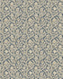 Letti Wallpaper in navy and mustard color - pattern number JMW1044.91.0 - by Kravet in the Josephine Munsey Alma collection