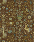 Fable Garden Wallpaper in brown color - pattern number JMW1045.41.0 - by Kravet in the Josephine Munsey Alma collection