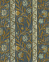 Potter Stripe Wallpaper in blue and olive color - pattern number JMW1046.01.0 - by Kravet in the Josephine Munsey Alma collection