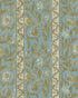 Potter Stripe Wallpaper in bright blue color - pattern number JMW1046.41.0 - by Kravet in the Josephine Munsey Alma collection