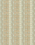 Arber Stripe Wallpaper in stone and aqua color - pattern number JMW1048.41.0 - by Kravet in the Josephine Munsey Alma collection