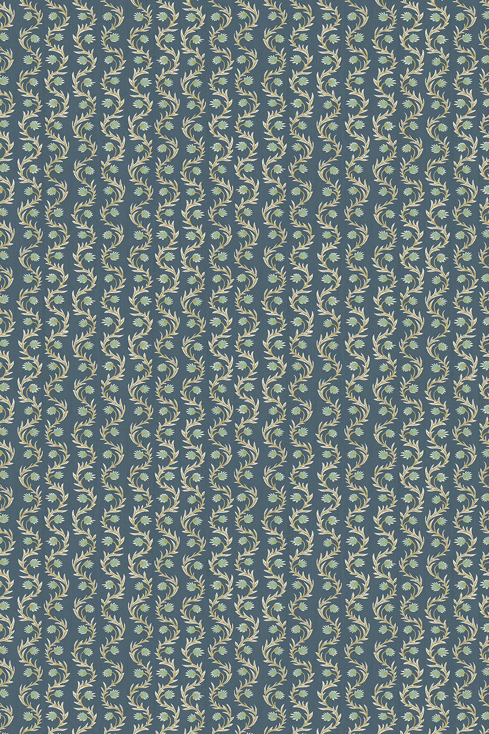 Rubia Wallpaper in navy color - pattern number JMW1052.01.0 - by Kravet in the Josephine Munsey Alma collection