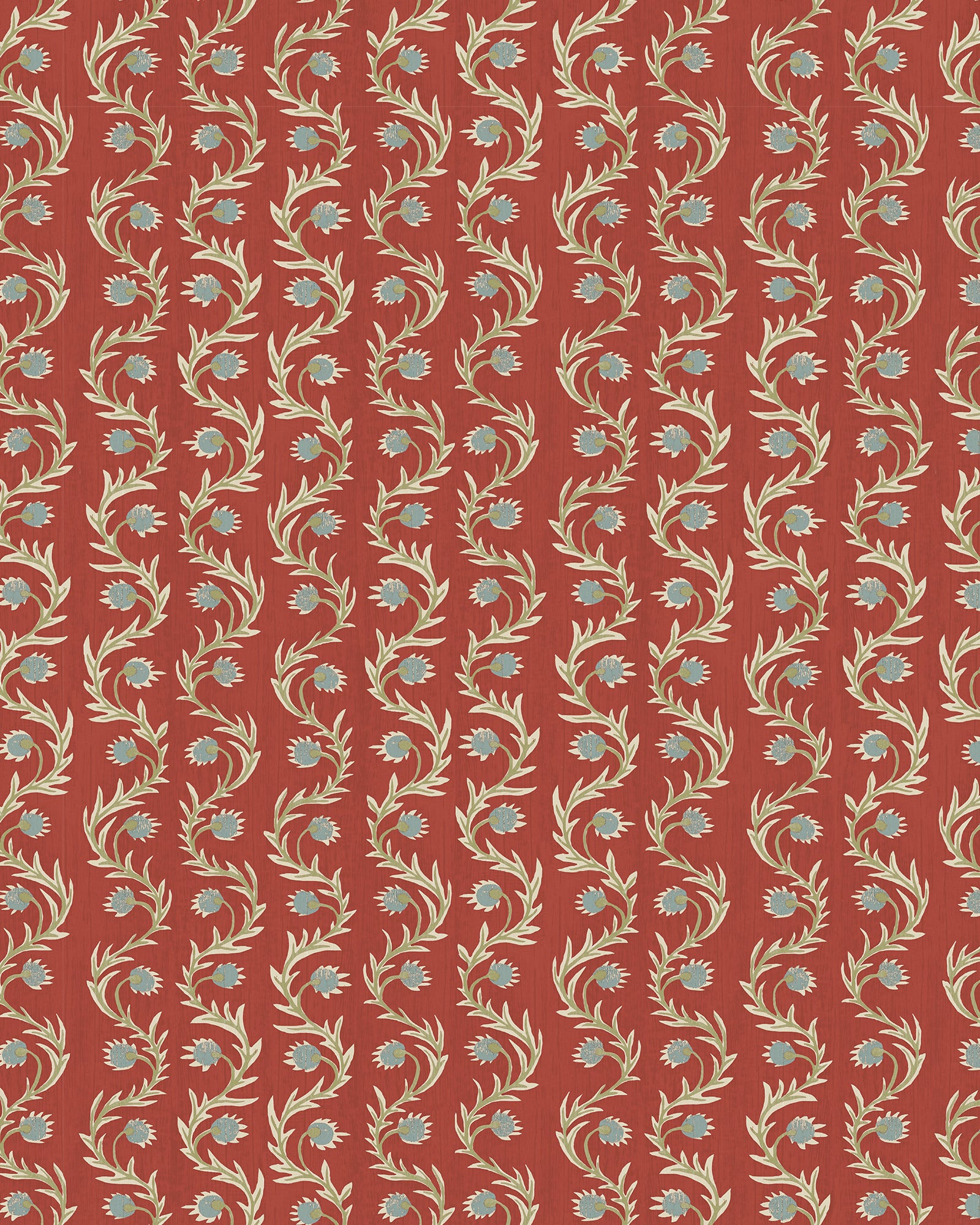 Rubia Wallpaper in red color - pattern number JMW1052.21.0 - by Kravet in the Josephine Munsey Alma collection