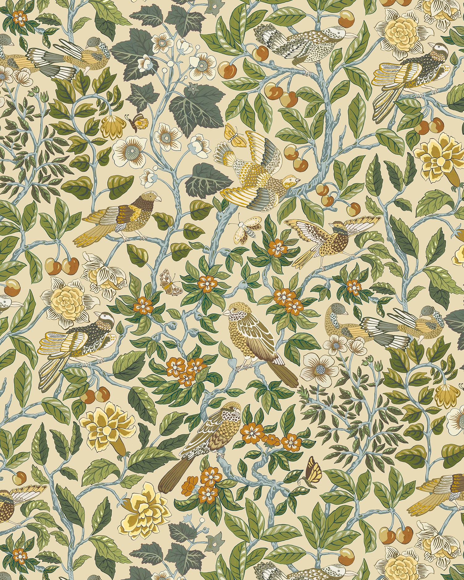 Noise Next Door Wallpaper in cream color - pattern number JMW1053.01.0 - by Kravet in the Josephine Munsey Alma collection