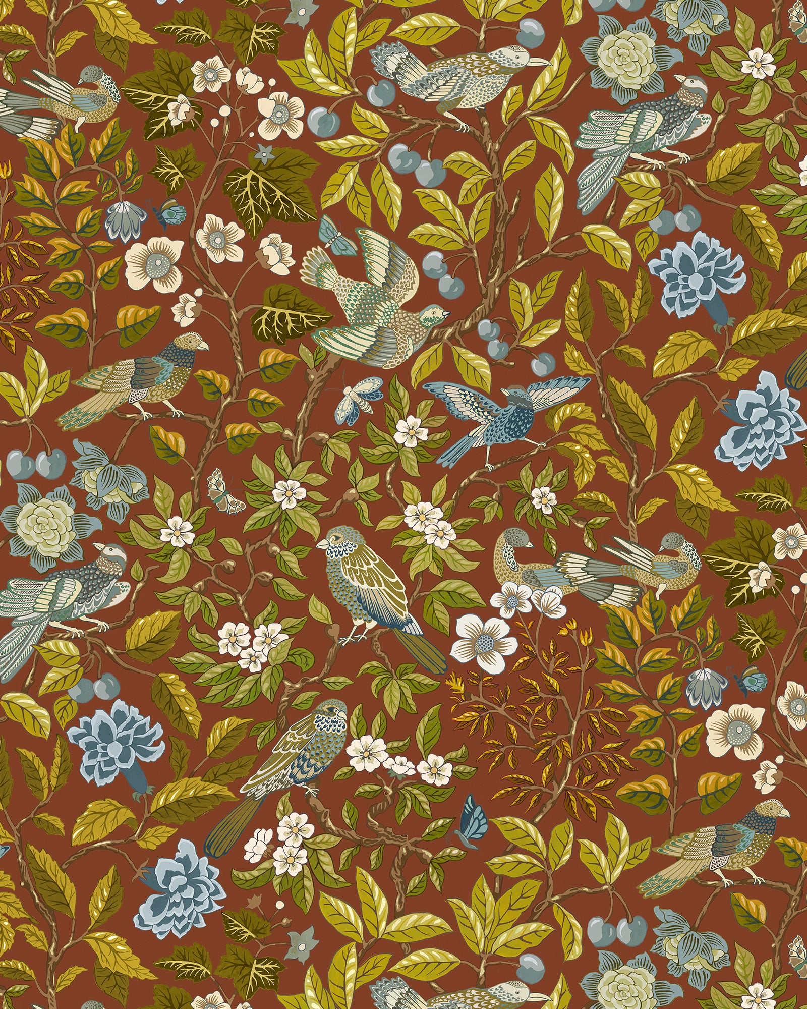 Noise Next Door Wallpaper in brown color - pattern number JMW1053.21.0 - by Kravet in the Josephine Munsey Alma collection