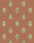 Linear Cameos Wallpaper in sunday clay, trixie and quartz color - pattern number JMWRLIN.04.0 - by Kravet in the Josephine Munsey Roll II collection