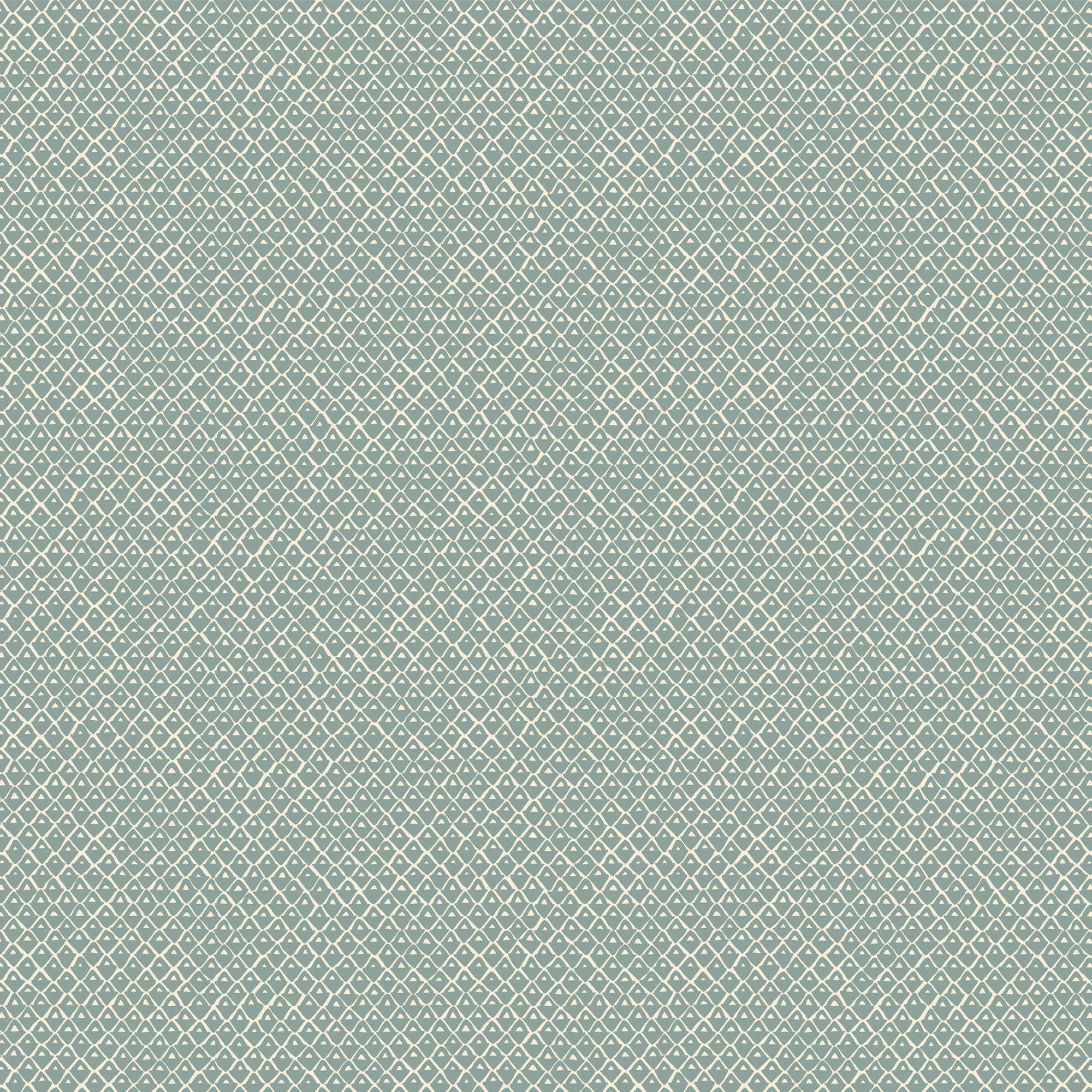 Pineapple Squares Wallpaper in osney blue and salt ridge color - pattern number JMWRPIN.03.0 - by Kravet in the Josephine Munsey Roll collection