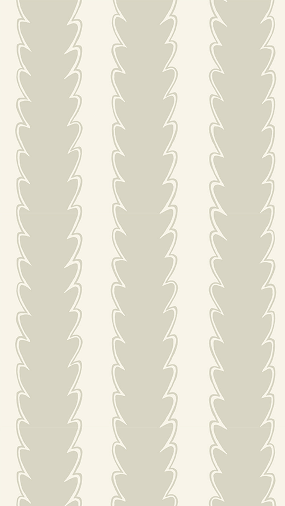 Scallop Stripe Wallpaper in rudge hill and washbrooke color - pattern number JMWRSCA.05.0 - by Kravet in the Josephine Munsey Roll collection