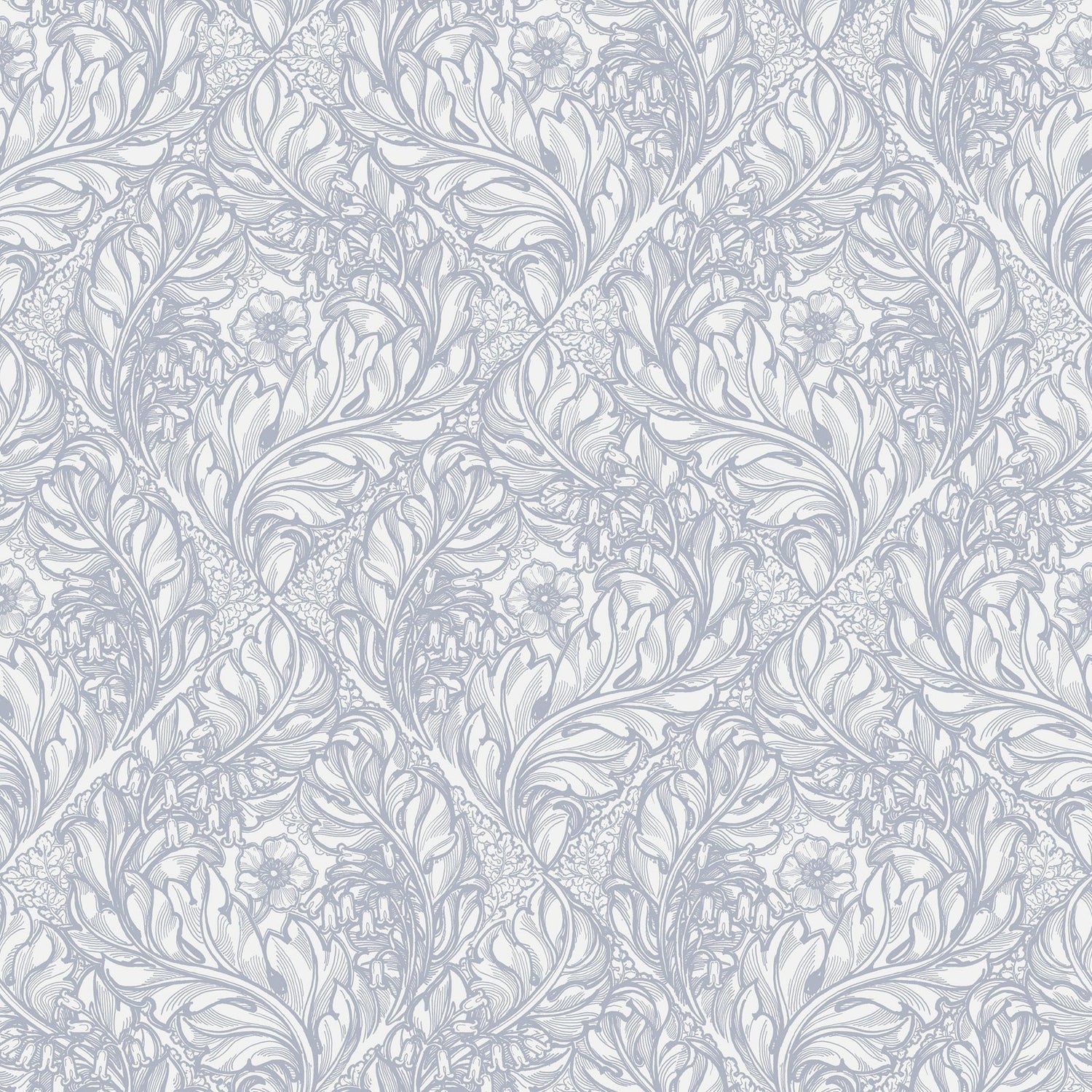 Rambleicious wallpaper in blue color - pattern number LB25101 - by Galerie in the Off The Wall collection