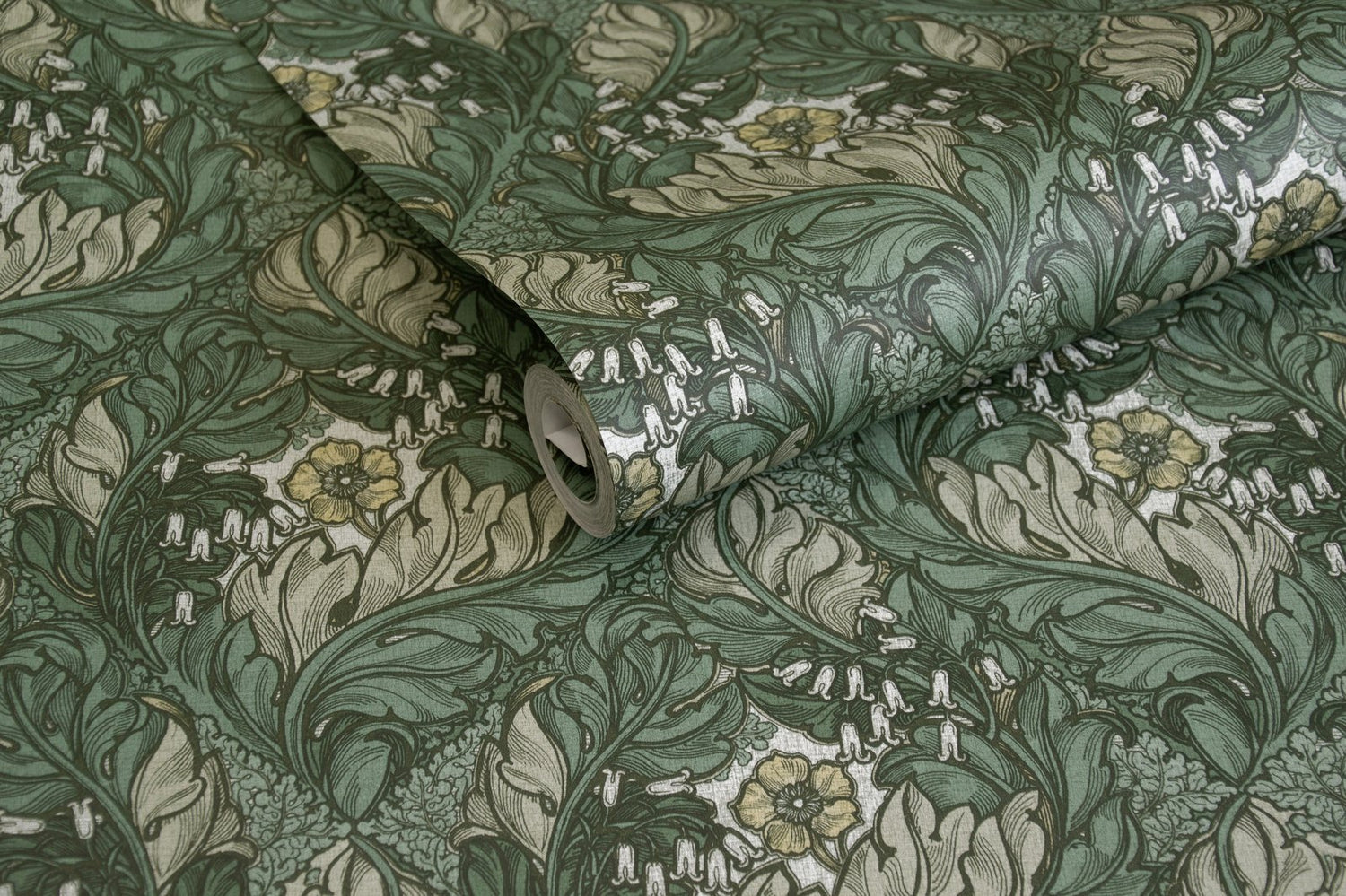 Rambleicious wallpaper in green color - pattern number LB25103 - by Galerie in the Off The Wall collection