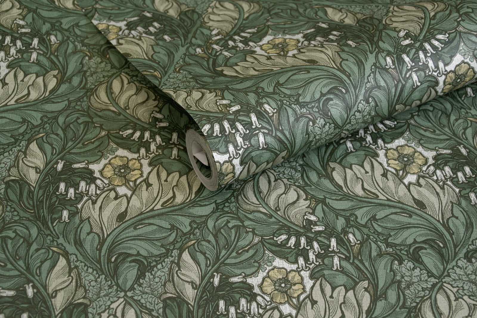 Rambleicious wallpaper in green color - pattern number LB25103 - by Galerie in the Off The Wall collection