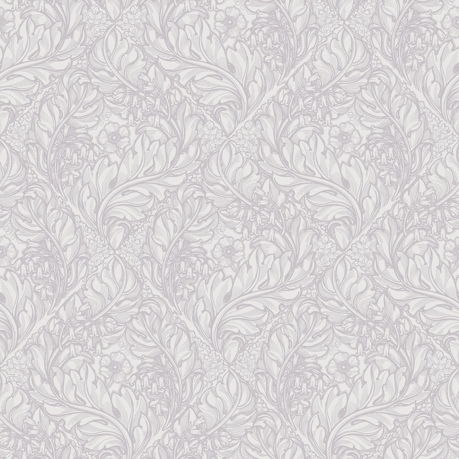 Rambleicious wallpaper in silver grey color - pattern number LB25104 - by Galerie in the Off The Wall collection