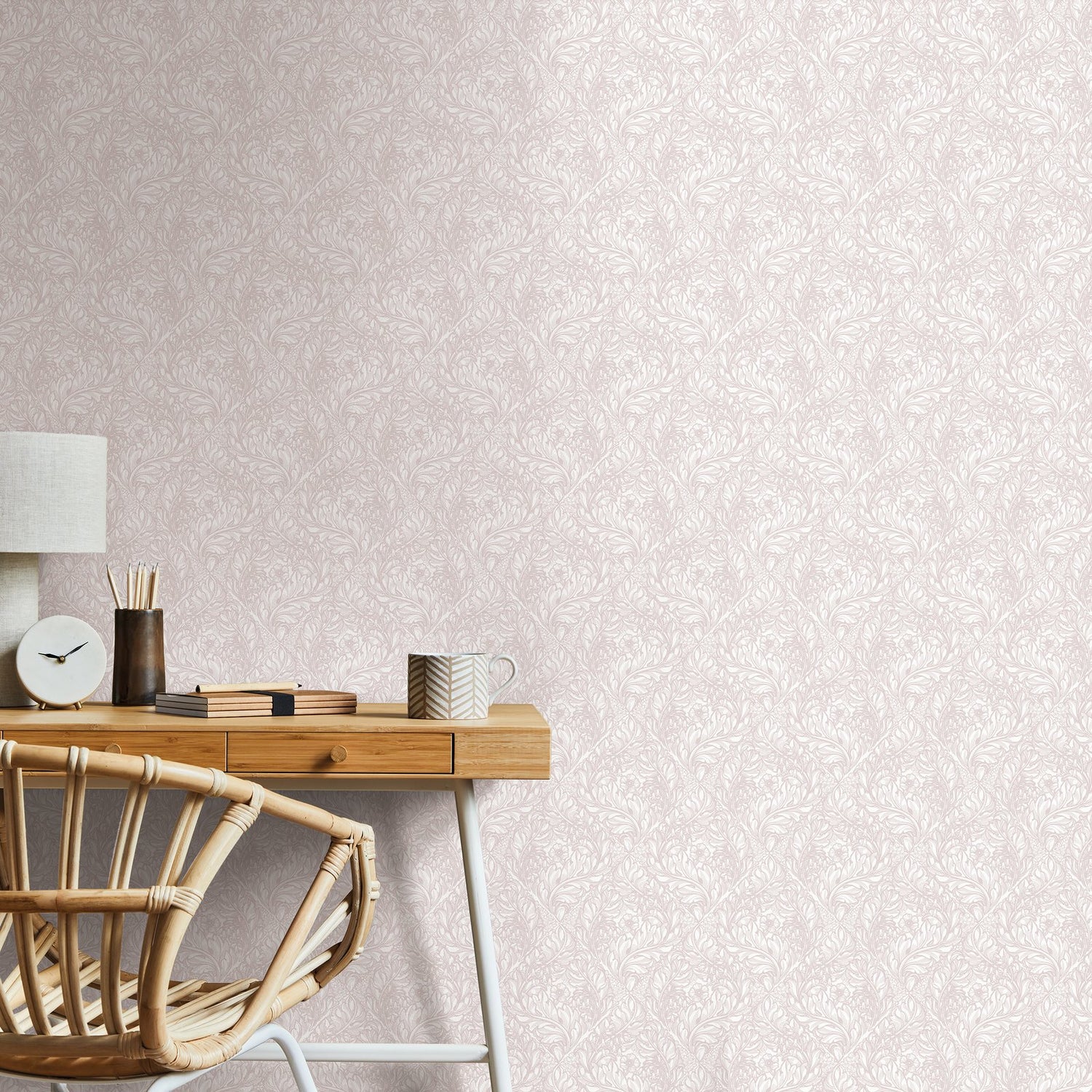 Rambleicious wallpaper in pink color - pattern number LB25107 - by Galerie in the Off The Wall collection