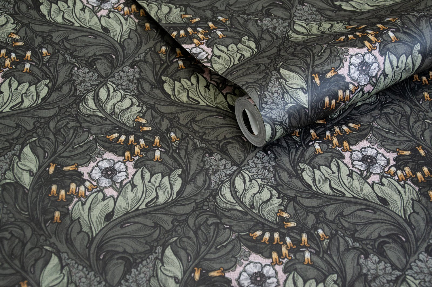 Rambleicious wallpaper in green color - pattern number LB25108 - by Galerie in the Off The Wall collection