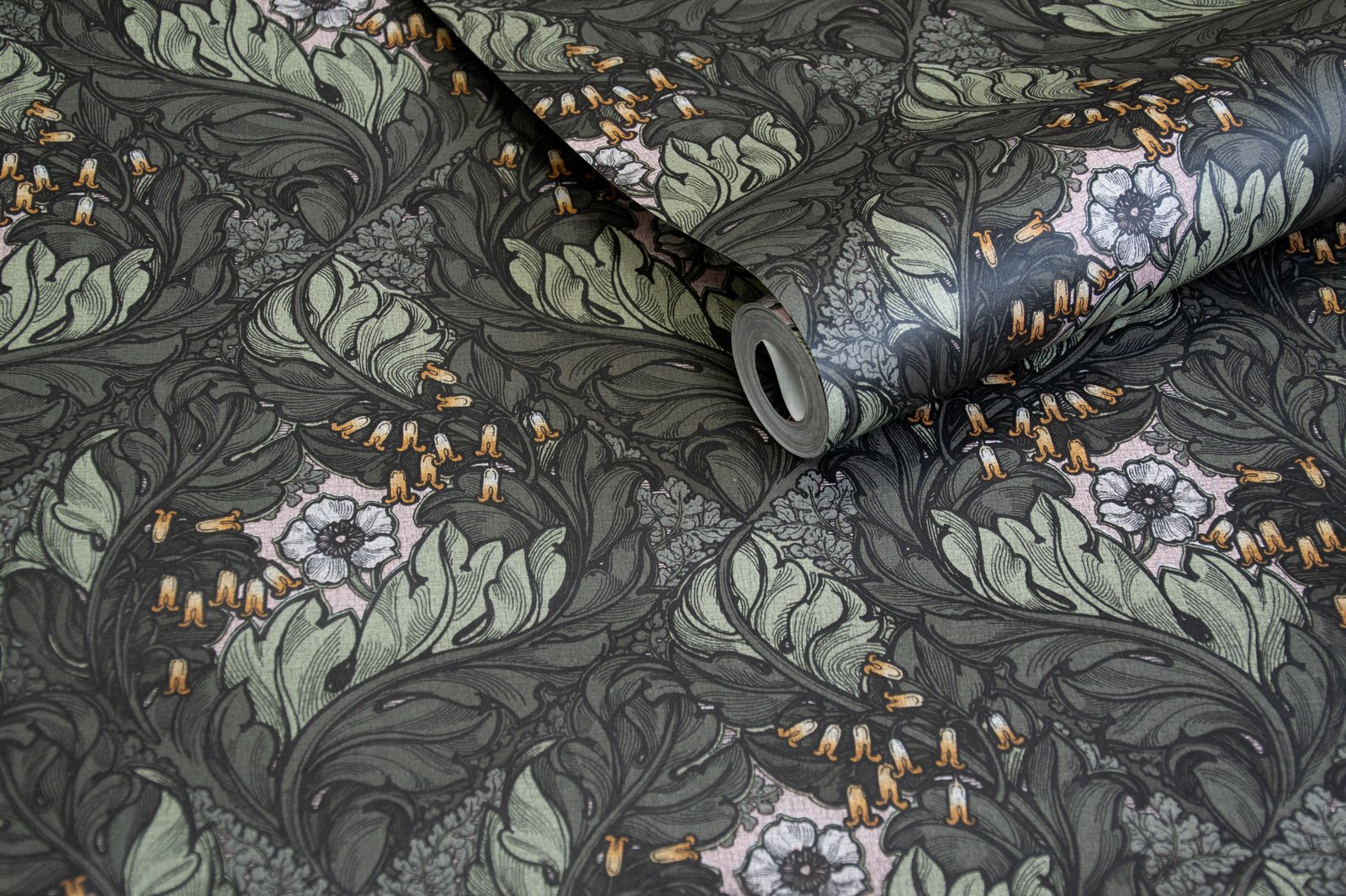 Rambleicious wallpaper in green color - pattern number LB25108 - by Galerie in the Off The Wall collection