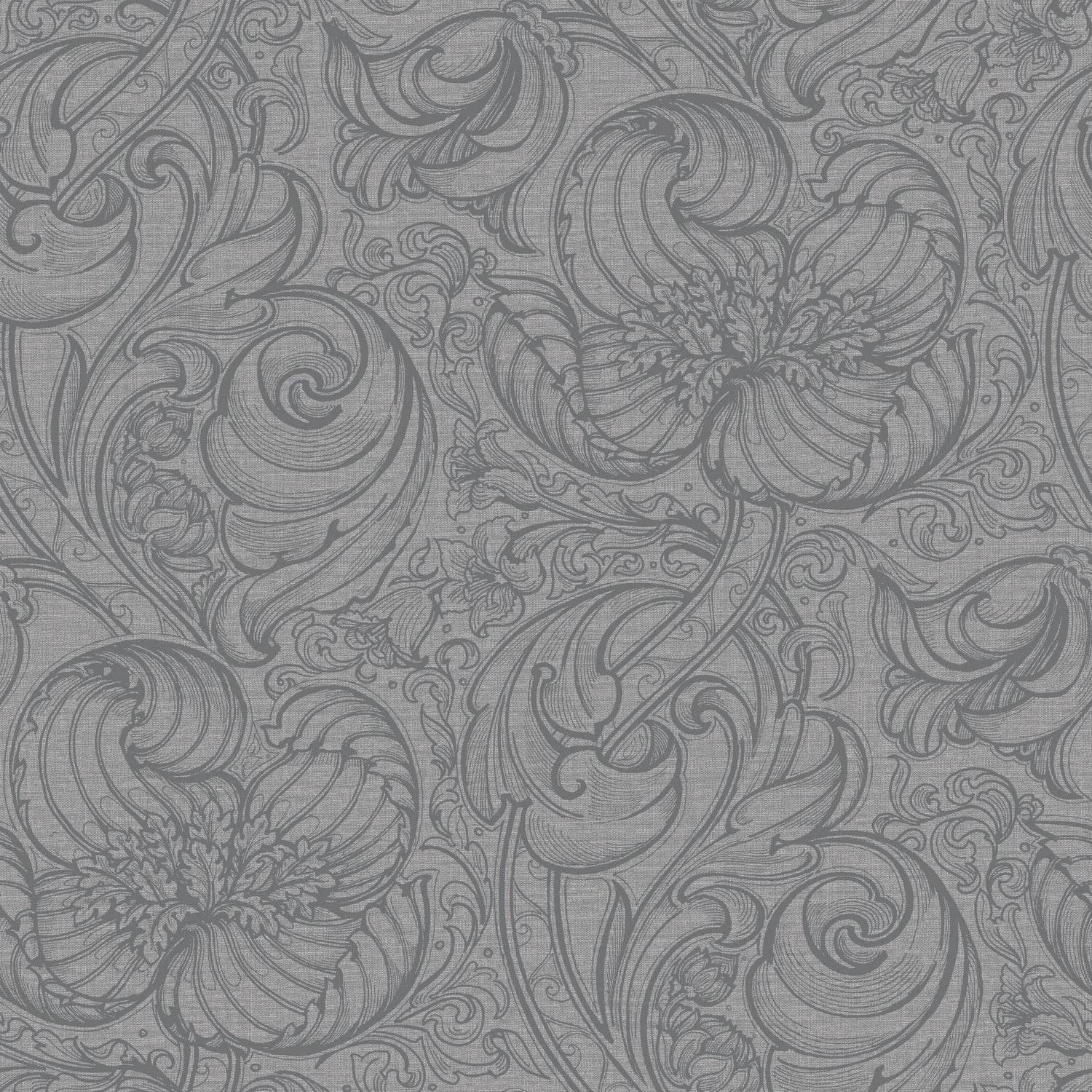 Down the Dilly wallpaper in silver grey color - pattern number LB25114 - by Galerie in the Off The Wall collection