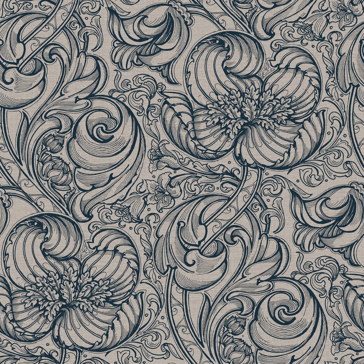 Down the Dilly wallpaper in blue color - pattern number LB25116 - by Galerie in the Off The Wall collection
