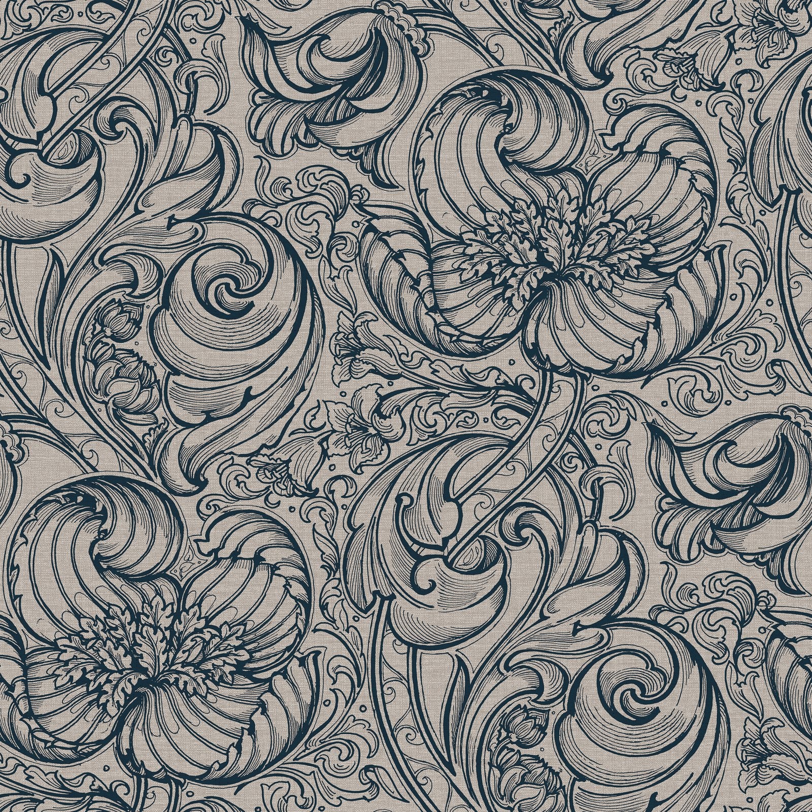 Down the Dilly wallpaper in blue color - pattern number LB25116 - by Galerie in the Off The Wall collection