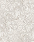 Hedgerovia wallpaper in beige color - pattern number LB25139 - by Galerie in the Off The Wall collection