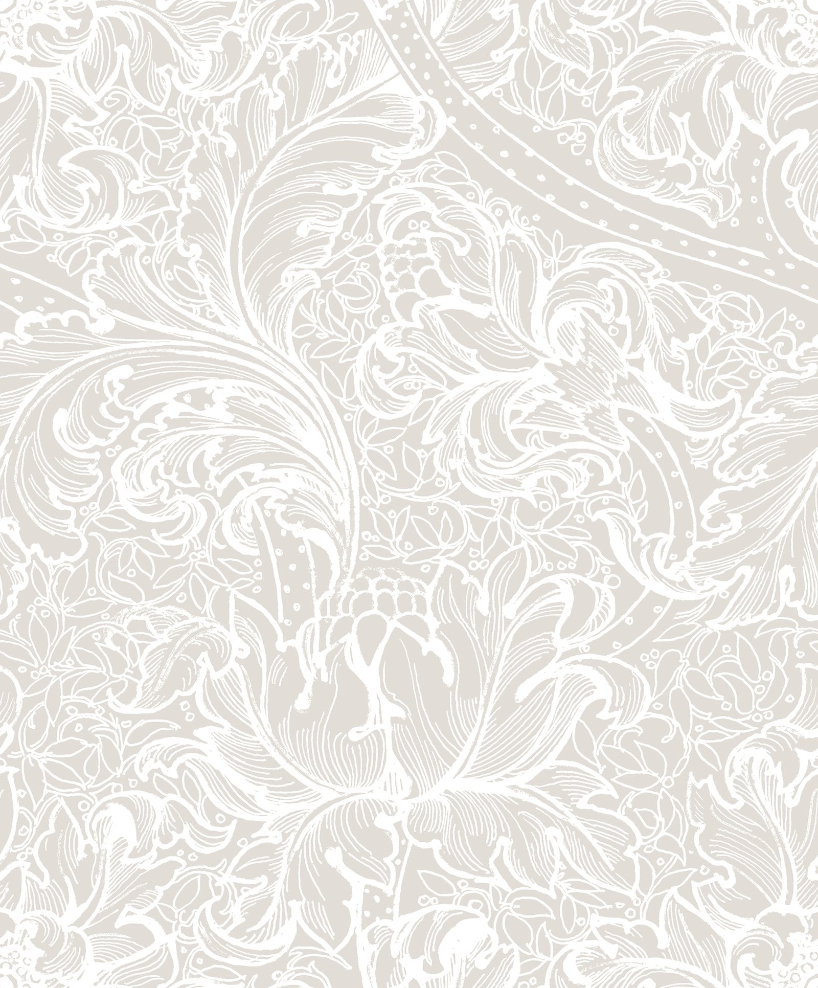 Morris Major wallpaper in beige color - pattern number LB25143 - by Galerie in the Off The Wall collection