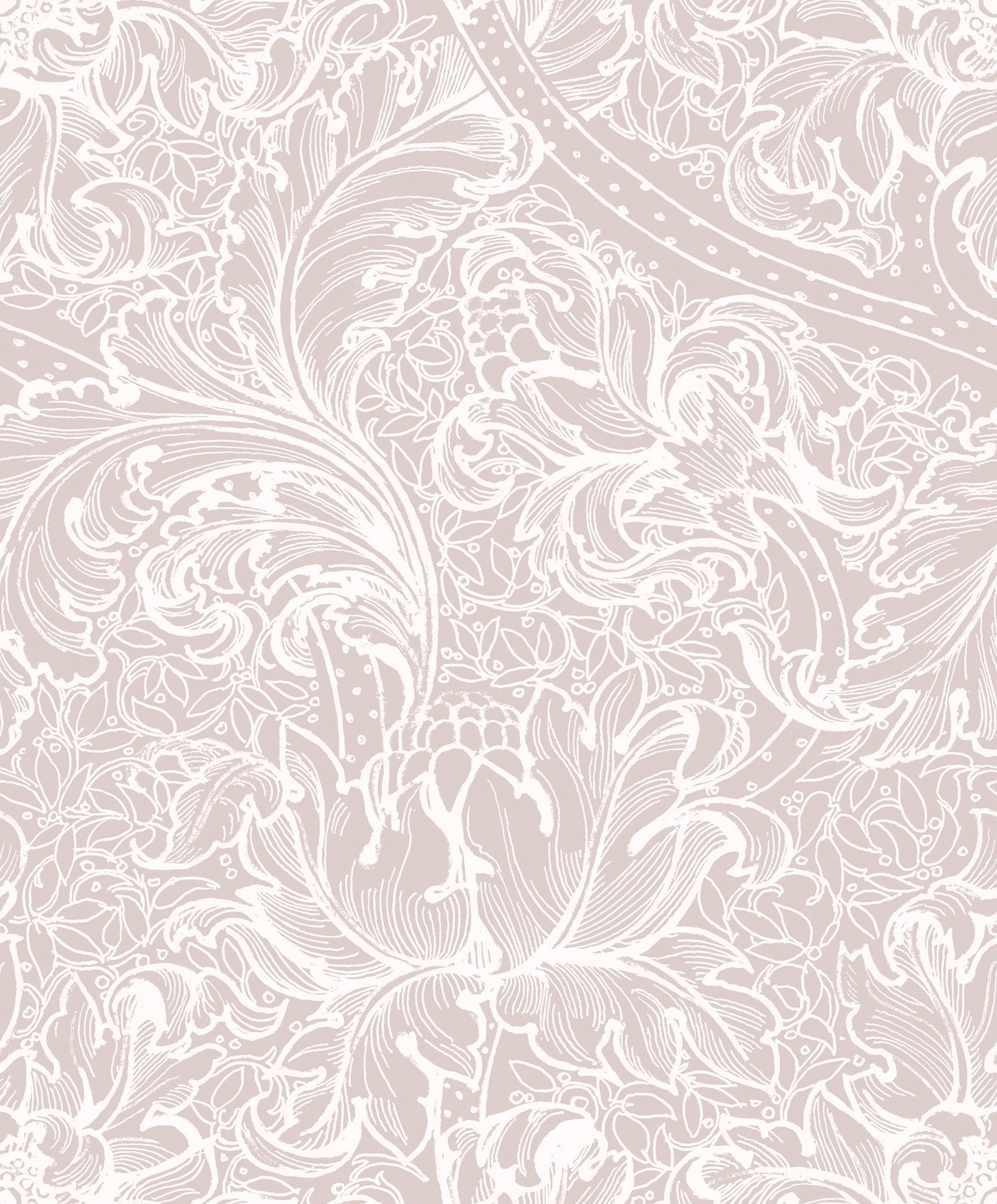 Morris Major wallpaper in pink color - pattern number LB25145 - by Galerie in the Off The Wall collection