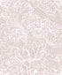 Morris Major wallpaper in pink color - pattern number LB25145 - by Galerie in the Off The Wall collection