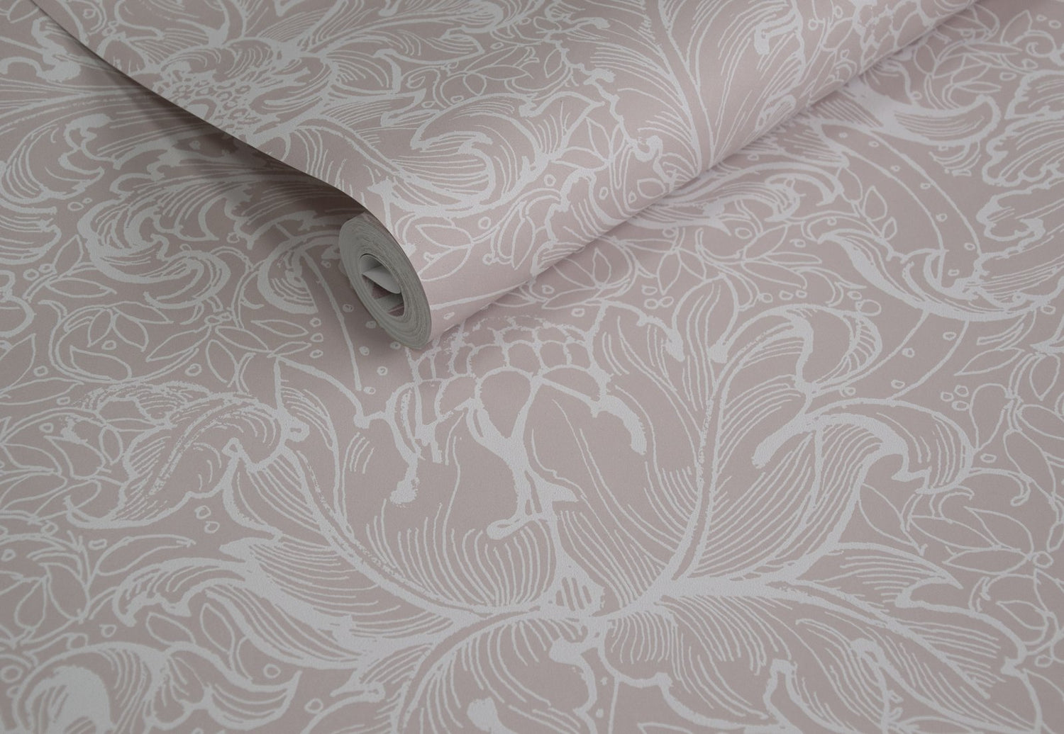 Morris Major wallpaper in pink color - pattern number LB25145 - by Galerie in the Off The Wall collection