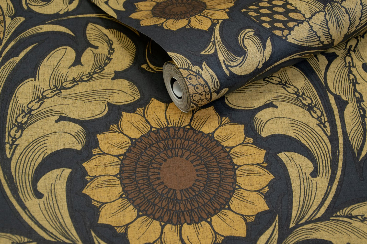 Sunnyside Up wallpaper in yellow color - pattern number LB25147 - by Galerie in the Off The Wall collection