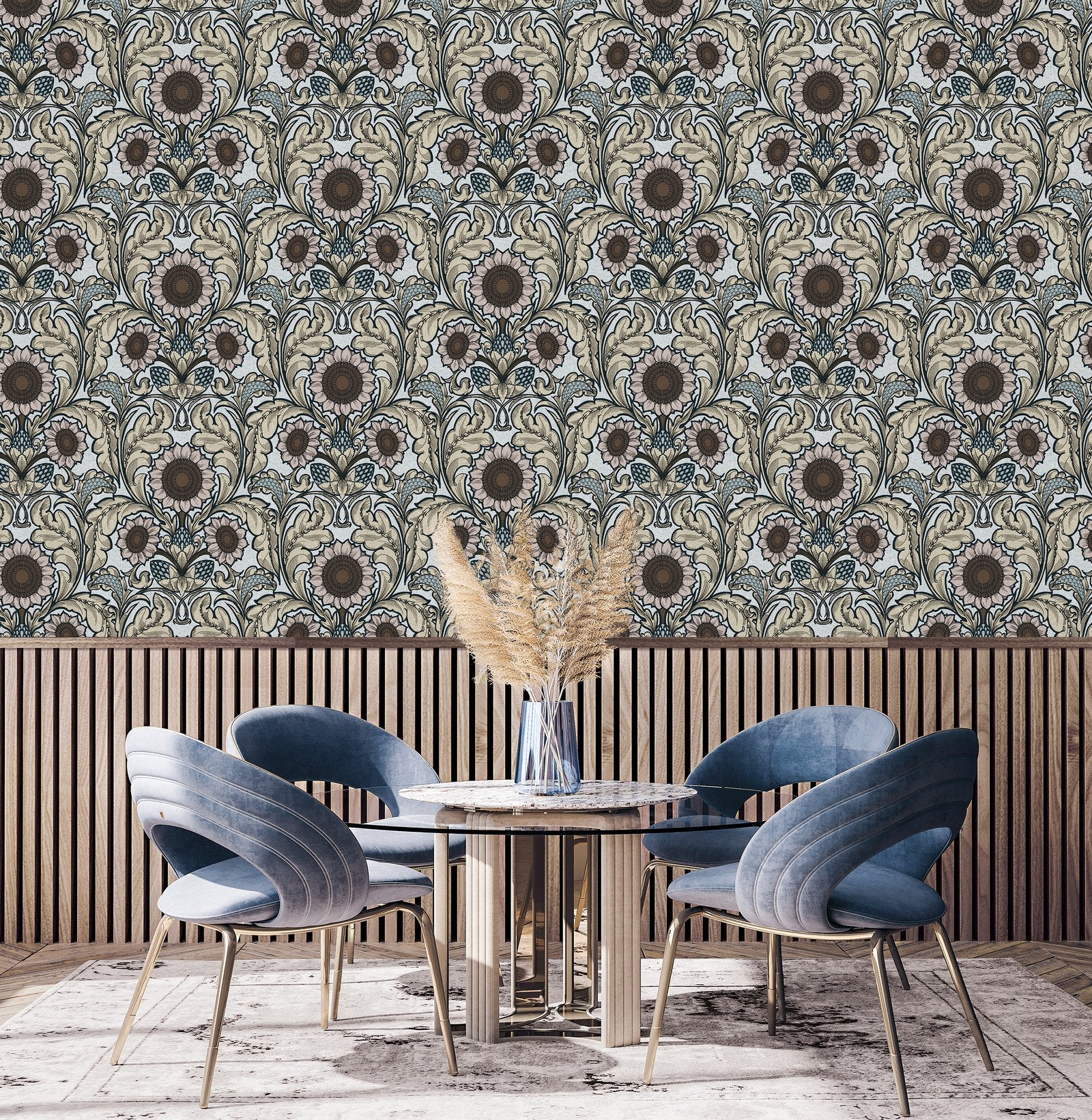 Sunnyside Up wallpaper in pink color - pattern number LB25148 - by Galerie in the Off The Wall collection