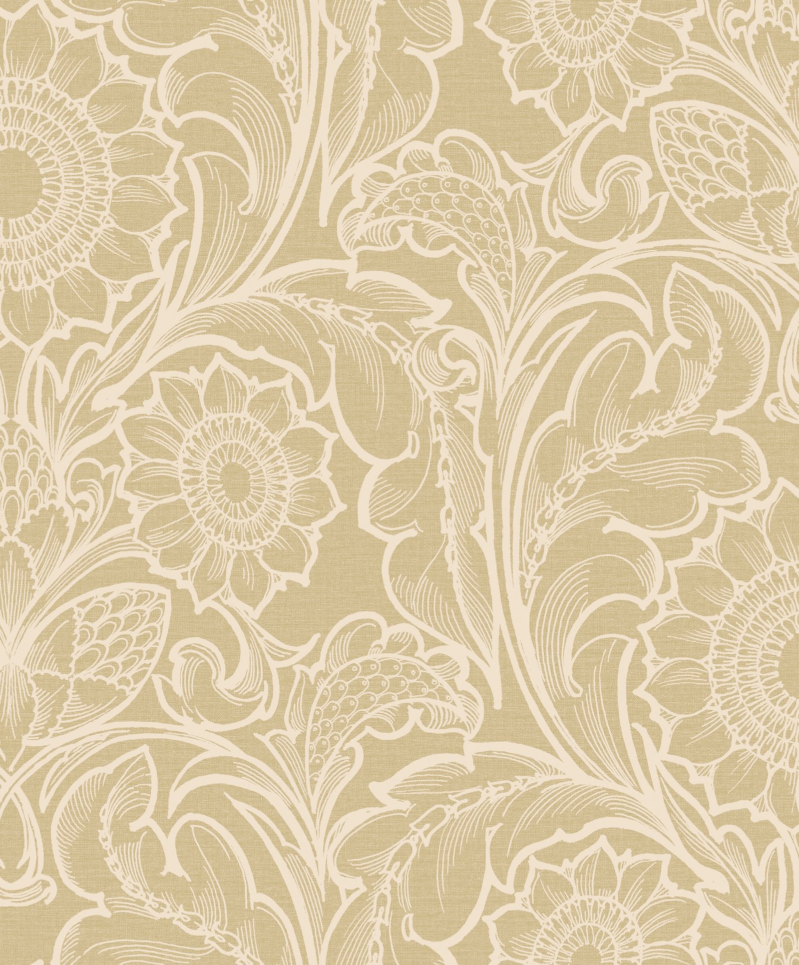 Sunnyside Up wallpaper in yellow color - pattern number LB25149 - by Galerie in the Off The Wall collection
